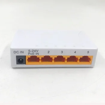 Со скоростью 1 шт 100 Мбит/с, 5 портов, мини-сетевой коммутатор Fast Ethernet LAN RJ45, концентратор, поддержка VLAN, горячая распродажа