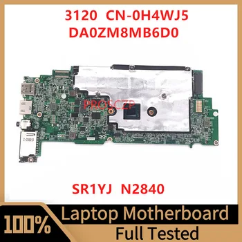 Материнская плата CN-0H4WJ5 0H4WJ5 H4WJ5 Для Dell Chromebook 11 3120 Материнская плата ноутбука DA0ZM8MB6D0 с процессором N2840 100% Полностью Протестирована В хорошем состоянии