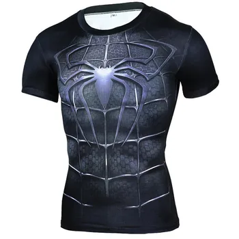 Футболка Alliance Panther 3D с короткими рукавами, мужская быстросохнущая одежда, футболка для международной торговли, спортивная одежда, летняя одежда