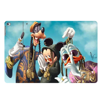 Disney Микки Дональд Дак Гуфи Чехол для планшета iPad Pro Mini Air1 2 3 4 5 6 2020 2021 12,9 11 дюймов Милый Мультяшный Защитный чехол 2