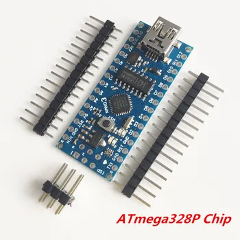 Плата контроллера Atmega328 ATmega328P Nano 3.0 Совместима с USB-драйвером Uno Nano CH340
