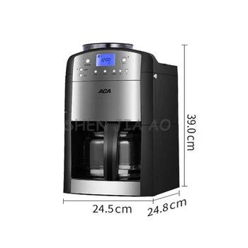 AC-M125A полноавтоматическая кофемолка для кофемолки объемом 1,25 л, многофункциональная машина для приготовления кофе и чая 220 В 1000 Вт 2