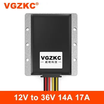 VGZKC 12 В литровый 36 В 600 Вт усилитель мощности постоянного тока от 10-32 В до 36 В автомобильный преобразователь постоянного тока в модуль питания постоянного тока