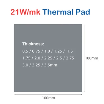 Термостойкая прокладка HQ производства Cheap 21w Direct Sheet 2mm Insulation Rtx 3090 Для теплоотвода силиконовой резины