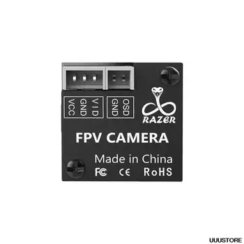 19*19 мм Foxeer Razer Micro 1200TVL PAL NTSC Переключаемый 1,8 мм Объектив с Задержкой 4 мс FPV Камера 2-6 S для FPV Гоночных Микро Дронов DIY 2