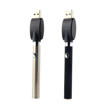 Кнопочное батарейное оборудование в форме ручки Универсальный инструмент для настройки USB-соединения Комплект для регулировки 350 мАч Аксессуары для нагрева Серебро