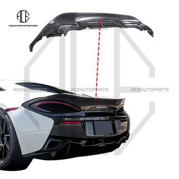 Для McLaren 540 570 s 570 GT 2016-2022 Vors Стиль Высокое Качество Сухой Углеродного Волокна Заднего Крыла Автомобиля Багажник Спойлер