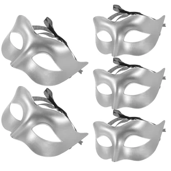 10 шт., Современная Дизайнерская маска, Женская Пластиковая маска, Реквизит для Хэллоуина, Украшение для Вечеринки