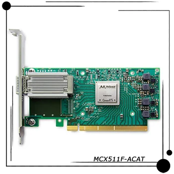25 Гб/сек. Для сетевой карты Mellanox PCIe 3,0x16 2x25gbe SFP28/SFP +/SFP ConnectX®-5 EN InfiniBand NIC Отлично работает MCX511F-ACAT