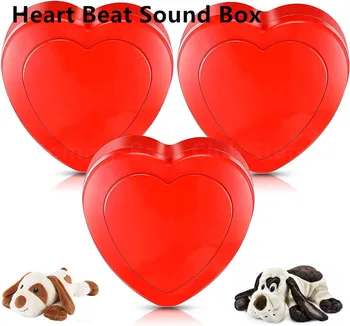 Замена сердцебиения Пустышка Симулятор Сердцебиения Сердцебиение Щенка Игрушка для сердцебиения Кошки Снотворное Замена Пульсирующего сердцебиения