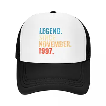 Новая легенда с ноября 1997 года, ретро винтажная бейсболка, чайные шляпы, вечерние шляпы, мужские и женские шляпы