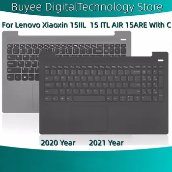 Новый Чехол-клавиатура с тачпадом и оболочкой C Для Lenovo Xiaoxin 15IIL 2020 Года Xiaoxin 15 ITL AIR 15ARE 2021 года Чехол-клавиатура