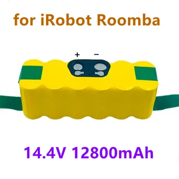 Аккумуляторная батарея для автономного использования irobotroomba, новинка 14,4 В, 12800 мАч, для roomba 500, 600, 700, 800, 880, 760, 530, 555, 560, 581