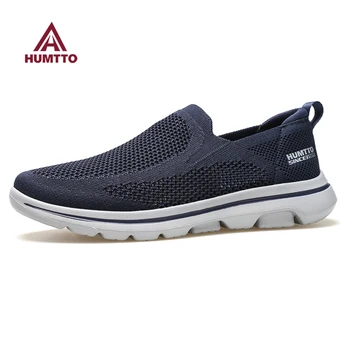 Humtto/ уличные мужские летние сетчатые дышащие кроссовки для бега, легкие нескользящие теннисные туфли с мягкой подошвой для спорта и отдыха, женские