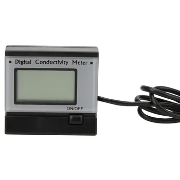 Цифровой Измеритель электропроводности EC Детектор 0-199,9 мс/см Портативный тестер качества воды Для бассейна Аквариума 4