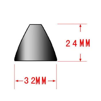 Сменные отражающие чашечные абажуры r для фонарика 535x15 