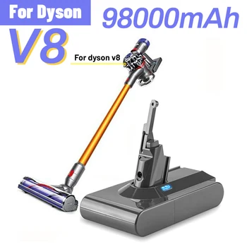 Dyson – аккумулятор для замены основного аспиратора Dyson V8 21,6 В 98000 мАч без фильтра