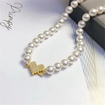 S925 стерлинговое серебро, жемчужное ожерелье, пряжка на конце, мульти подвесная соединительная пряжка в форме цветка, сделай сам, первые аксессуары 3