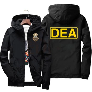 DEA Водонепроницаемое Ветрозащитное Пальто, Куртка с капюшоном на Молнии, Быстросохнущая Спортивная Верхняя Одежда, Ветрозащитная Куртка, Плащ, Спорт, Лидер Продаж 1