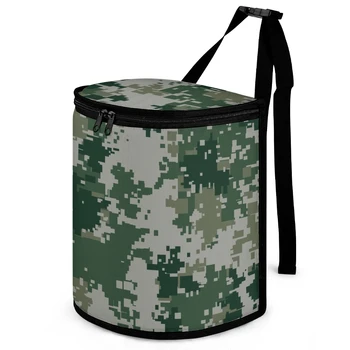 Камуфляжная иллюзия, многоцветная армейская зеленая сумка для хранения мусора в автомобиле, сумка для хранения, салон автомобиля