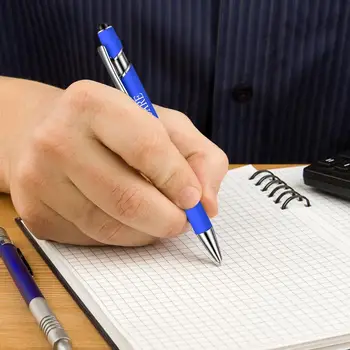 Ручки для подписи 10 шт., практичные с цитатами, постоянные чернила, 0,5 мм, гелевые ручки с тонким наконечником для офиса 3