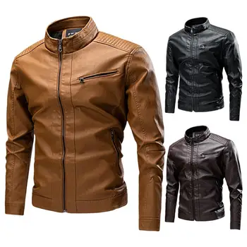 Кожаные Куртки для Мужских Пальто Jaqueta Motociclista Ceketler Ropa Hombre Chaquetas Jacken Kurtki Veste Homme Roupas Masculinas