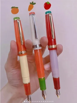 Jinhao 82 Speical Summer Edition, оранжевая, клубничная, морковная, милая Авторучка, подарочные ручки 0