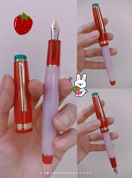 Jinhao 82 Speical Summer Edition, оранжевая, клубничная, морковная, милая Авторучка, подарочные ручки 2