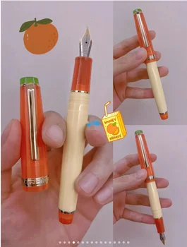 Jinhao 82 Speical Summer Edition, оранжевая, клубничная, морковная, милая Авторучка, подарочные ручки 3