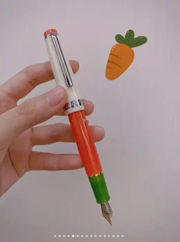 Jinhao 82 Speical Summer Edition, оранжевая, клубничная, морковная, милая Авторучка, подарочные ручки 5